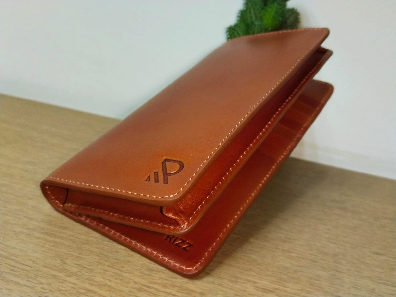 Rizz  Premium Leather Long Wallet for Men – Perfect for Eid 2025